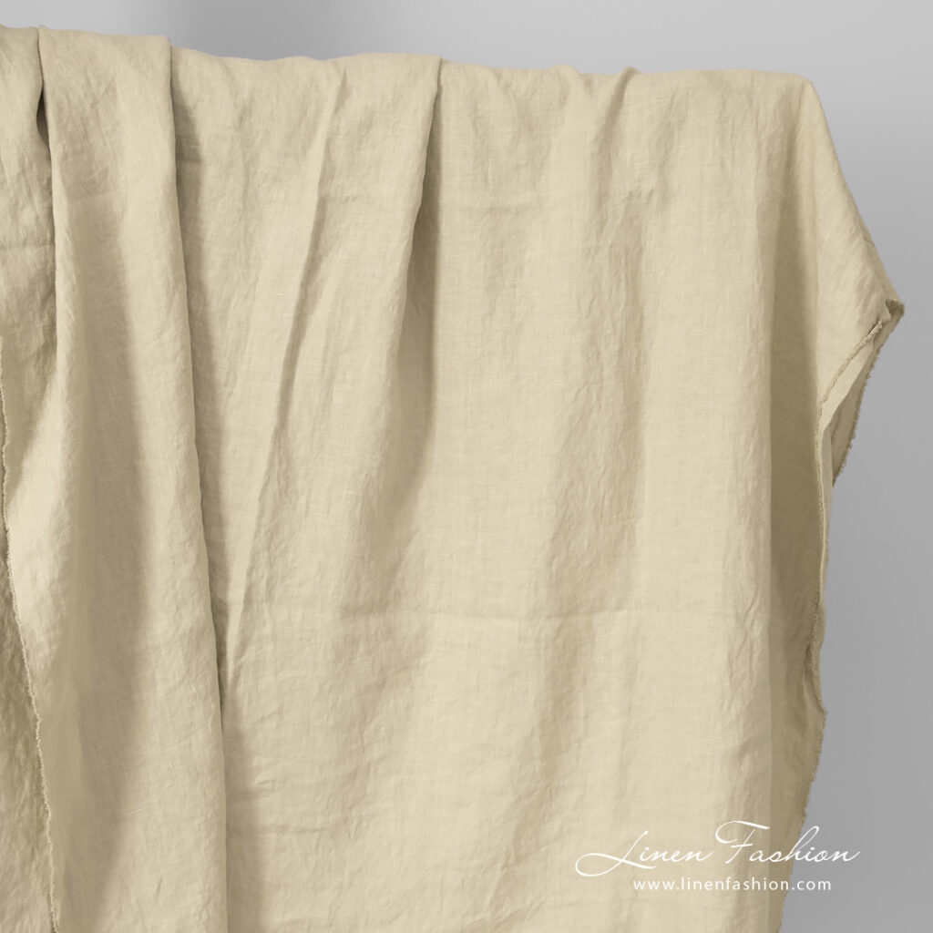 linen grey green fabric.