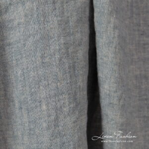 linen sand blue fabric width 145cm.