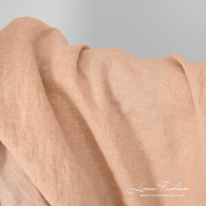 light brown powder sand linen, width 145cm.
