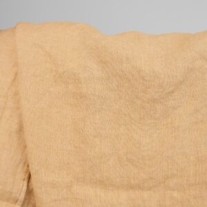 linen fabric yellow brown washed