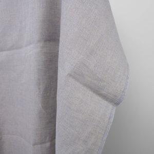Grey violet linen fabric, pure linen