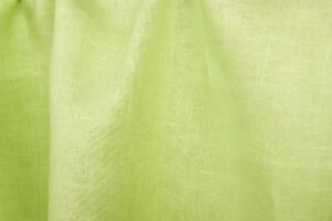 Linstoff i limegrønn farge