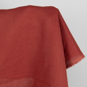 Linen red fabric product photo