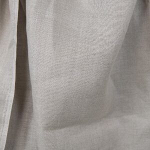 natural linen herringbone fabric, not washed.