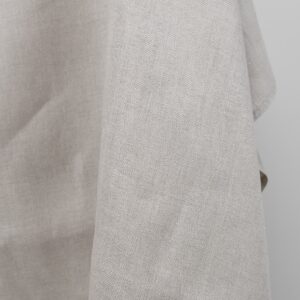natural linen herringbone fabric, width 180cm.