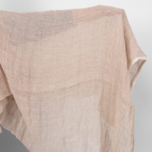 powder gauze linen washed fabric
