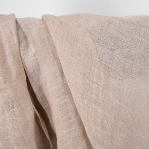 powder gauze linen washed fabric, soft