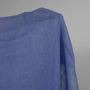 Transparent linen blue violet washed product photo