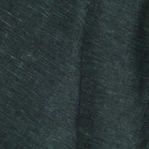 Gjennomsiktig mørkegrønt linstoff