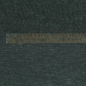 Gjennomsiktig mørkegrønt linstoff