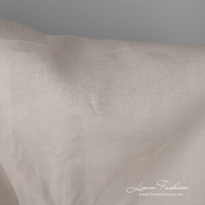 Wide linen fabric yellowish brown colour 280cm