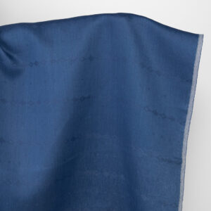 Linstoff gråblå subtile diamanter