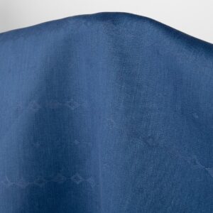 Linstoff gråblå subtile diamanter