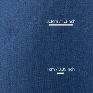 Linstoff gråblå subtile diamanter