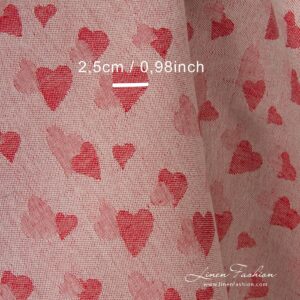 Durable, dense, medium-thick linen fabric, perfect for all linen items