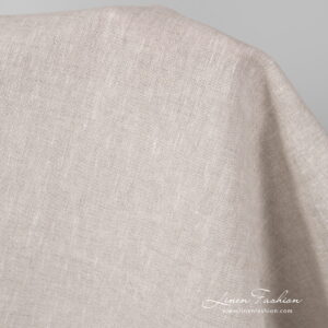Lin lys grått stoff 10 Light grey pure linen fabric