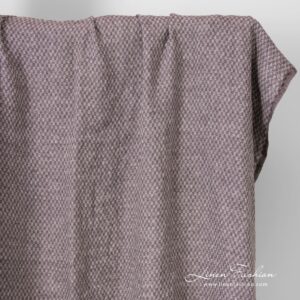 Lin fiolett chess stoff vasket 12 violet linen chess fabric, washed.