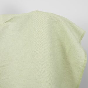 linen cotton light green fabric