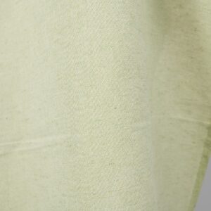 linen cotton light green fabric, medium weight
