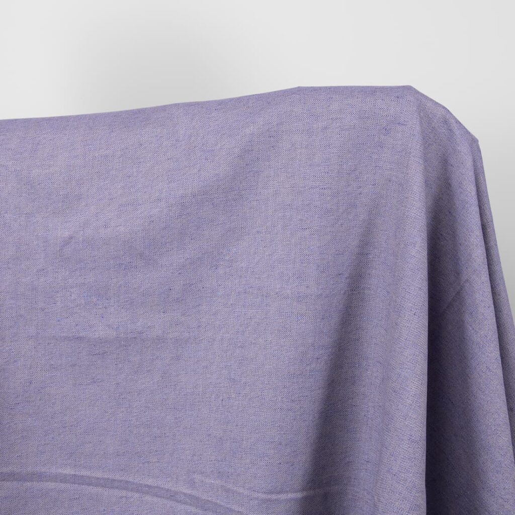 linen cotton violet fabric