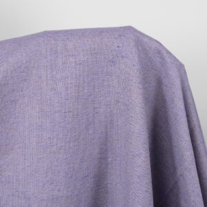 linen cotton violet fabric, panama