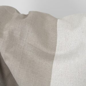 linen cotton fabric wide stripes, 180cm.