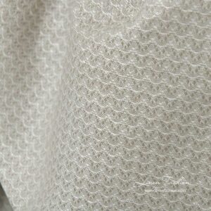 Lin bomull bølgemønstret stoff