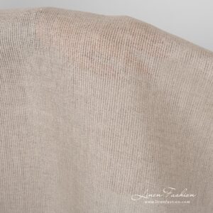 Naturfarget linstoff 12 Natural flax colour 100% linen fabric.