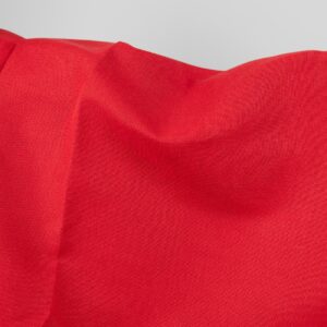 deep red linen cotton fabric solid