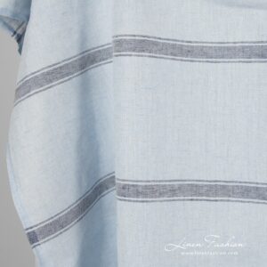 Light blue striped fabric.