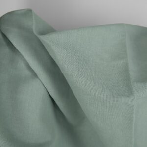 Linen cotton fabric in jadeite colour texture
