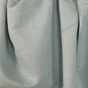 Lin-bomullsstoff lyseblå og kremfarget melange 11 Lin-bomullsstoff lyseblå og kremfarget melange