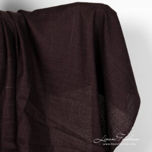 Cherry linen fabric