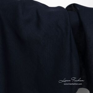 Svart-blått linstoff