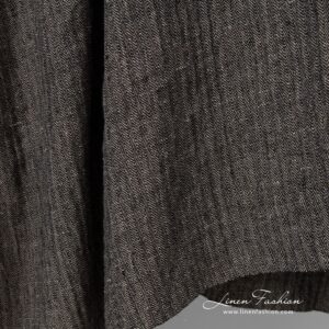 black chevron linen, herringbone.