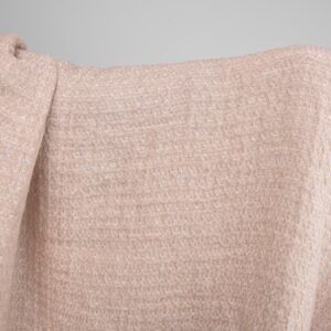 heavy washed linen light brown fabric, 360gr/m2.