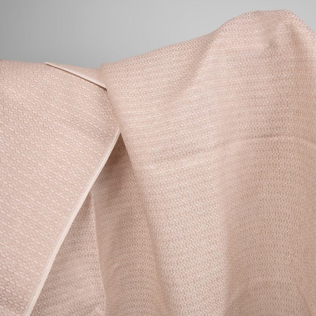 linen light brown fabric patterned