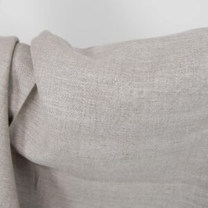 linen natural heringbone