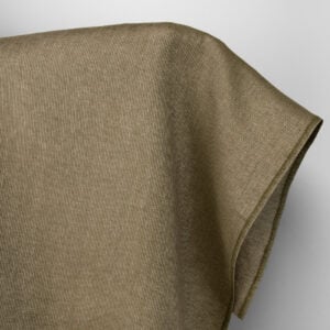 Linstoff mosebrun stripet