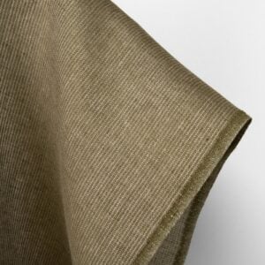 Linstoff mosebrun stripet