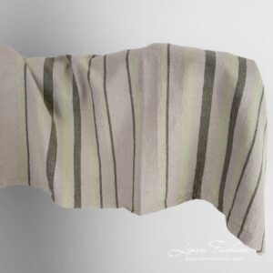 Wide linen cotton fabric