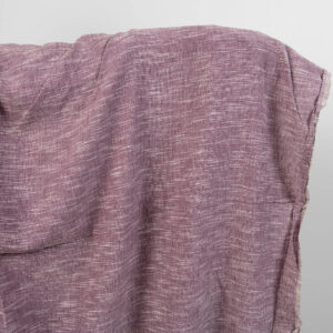 Lilla melert stoff vasket 5 linen cotton purple washed fabric