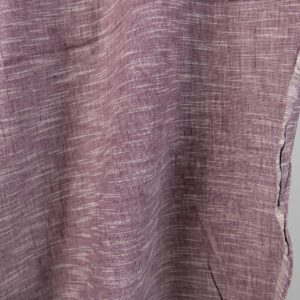 Lilla melert stoff vasket 8 linen cotton purple washed fabric, iregular