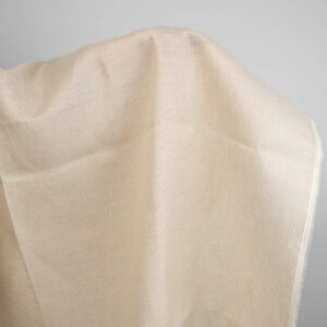 linen wool fabric in sand color