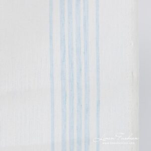 Off white linen fabric with measurements