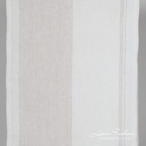 White linen fabric