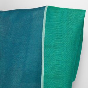 Linstoff dobbeltsidig blå og kjølig grønn