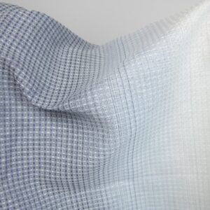 cotton hemp waffle striped fabric not washed