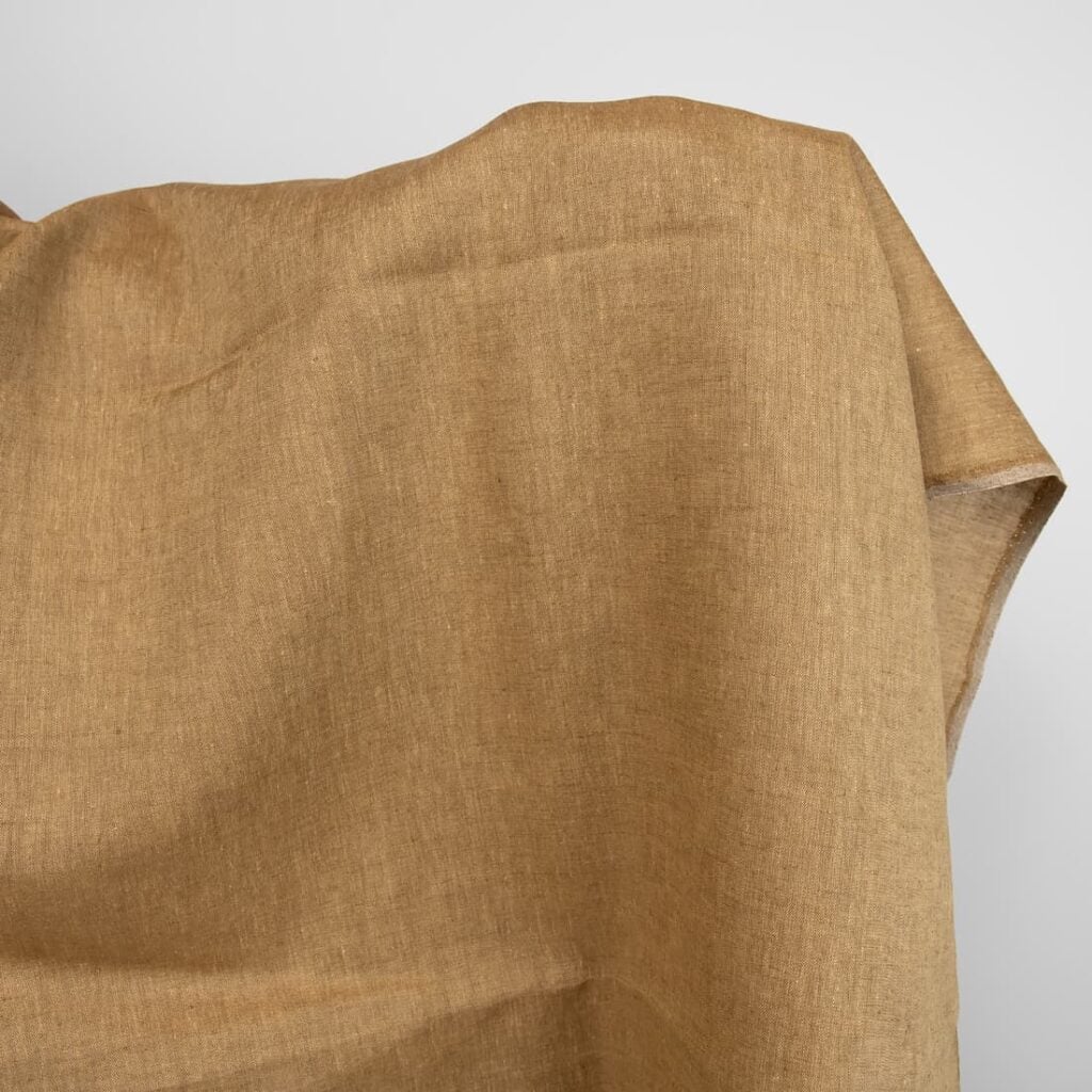linen brown ginger fabric