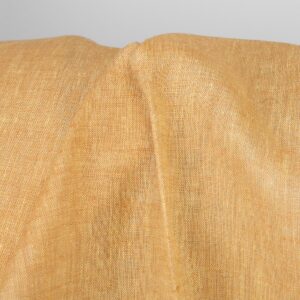 Linstoff lys gul og leire melert